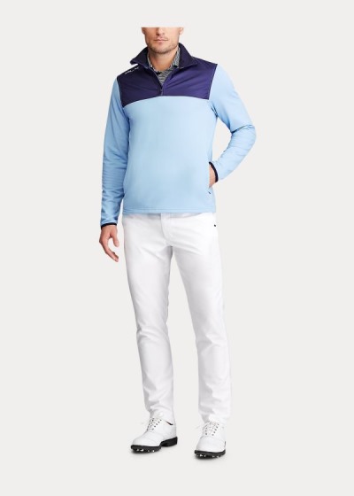 Ralph Lauren Performance Hybrid Pullover Herre Danmark (BRHJC6295)